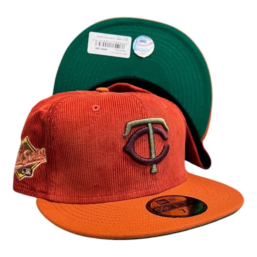 New Era Minnesota Twins Cord Dream 59FIFTY Fitted Hat 1987 World Series
